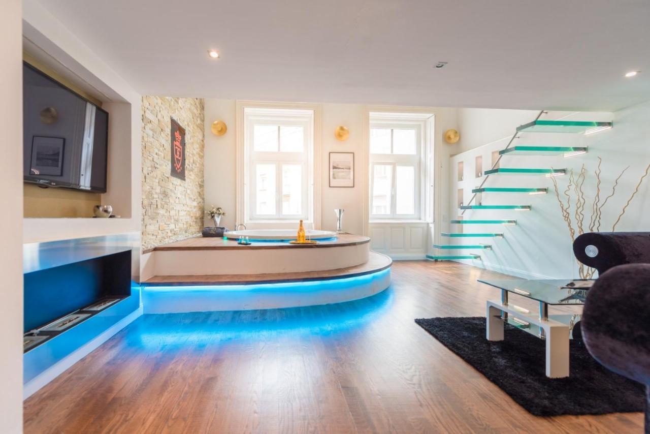 Enzo Capo Jacuzzi Andrassy Leilighet Budapest Eksteriør bilde